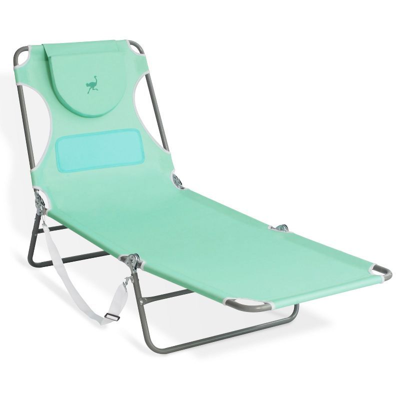 Ostrich Outdoor Lightweight Folding Adjustable Reclining Ladies Mens Comfort Chaise Lounge Beach ... | Target
