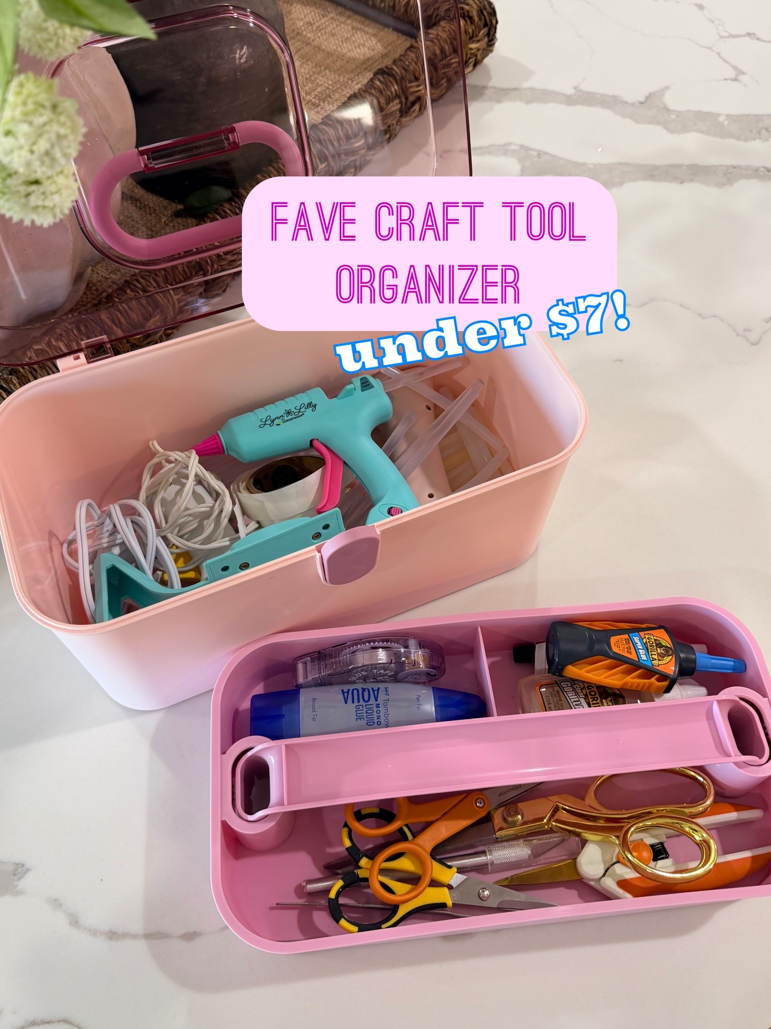 How I store all my scissors, glue and little thingies for all the craft projects. Now under $7!

DIY accessories
Crafts
Party accessories 



#LTKmomlife #LTKHome