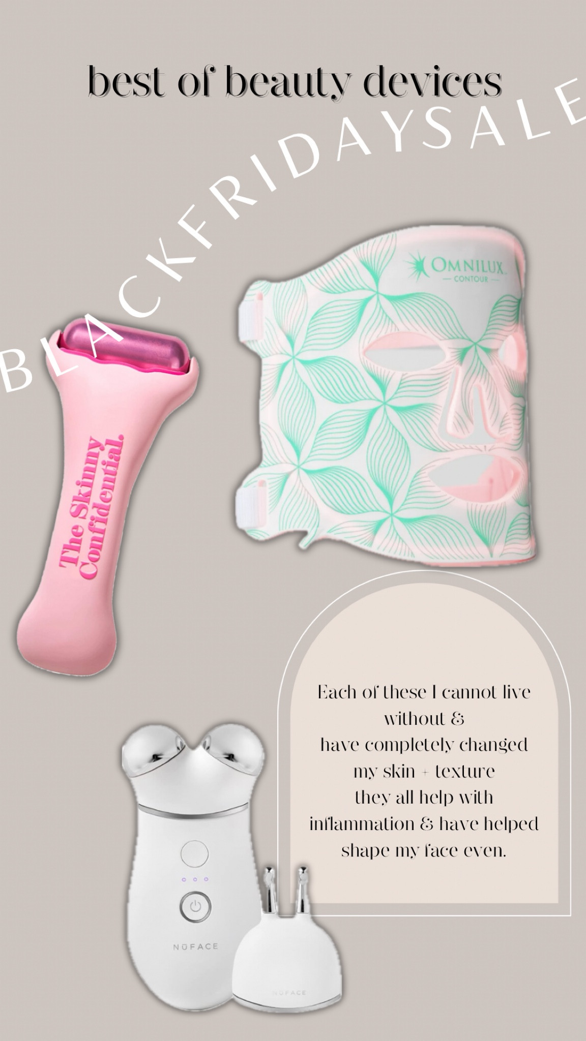 Cannot live without any of these devices. They have completely changed my skin and face for the better - easy at home and actually WORK 

#LTKHoliday #LTKbeauty #LTKCyberWeek