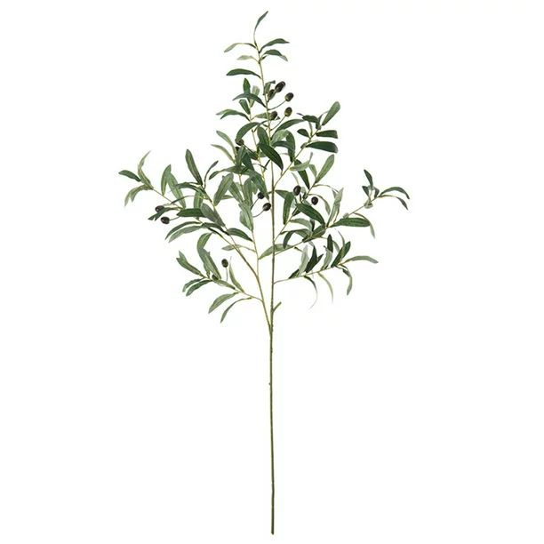 Yesbay 1Pc Artificial Olive Branch with Fruits Fake Plant Home Decor Photography Props | Walmart (US)