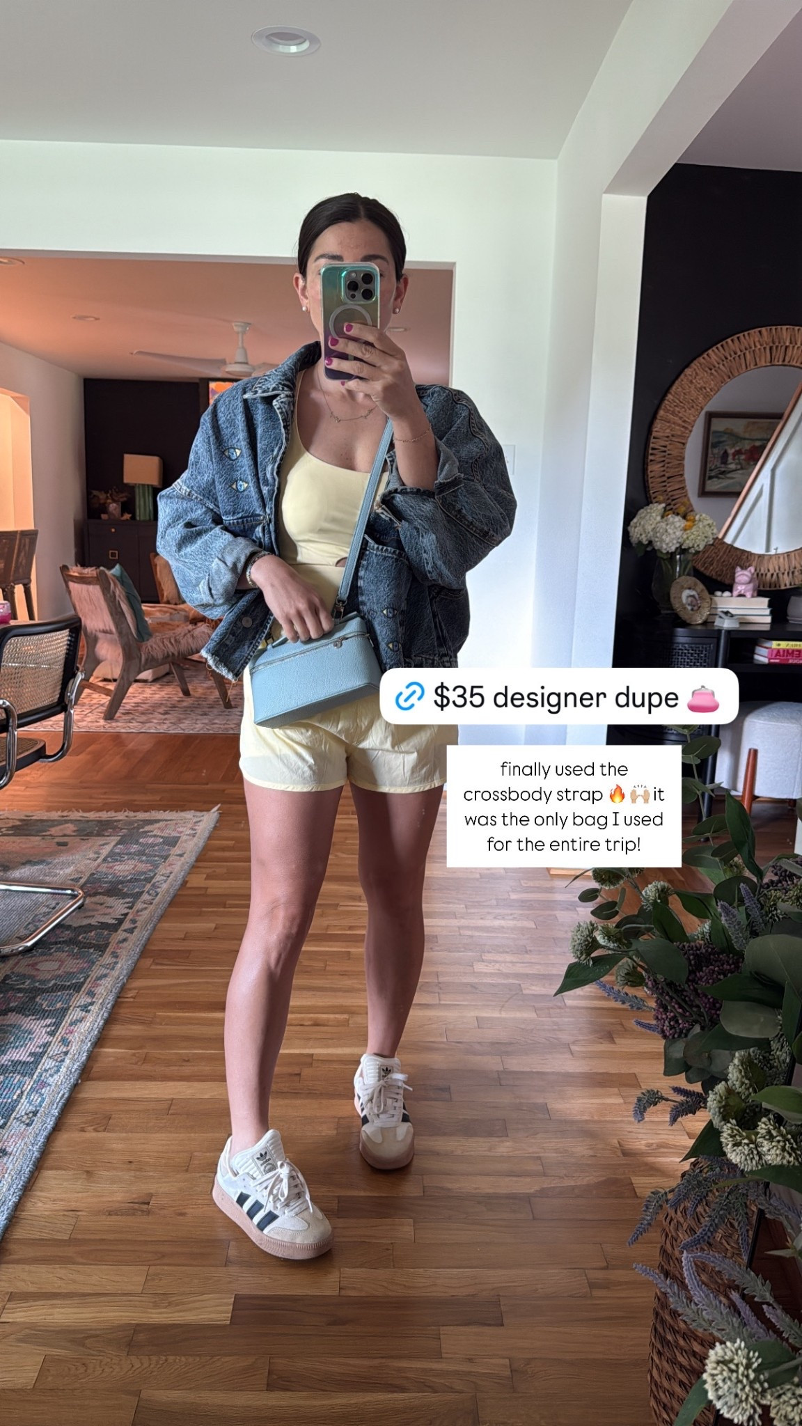 Mom fitting hard in this buttery combo!!