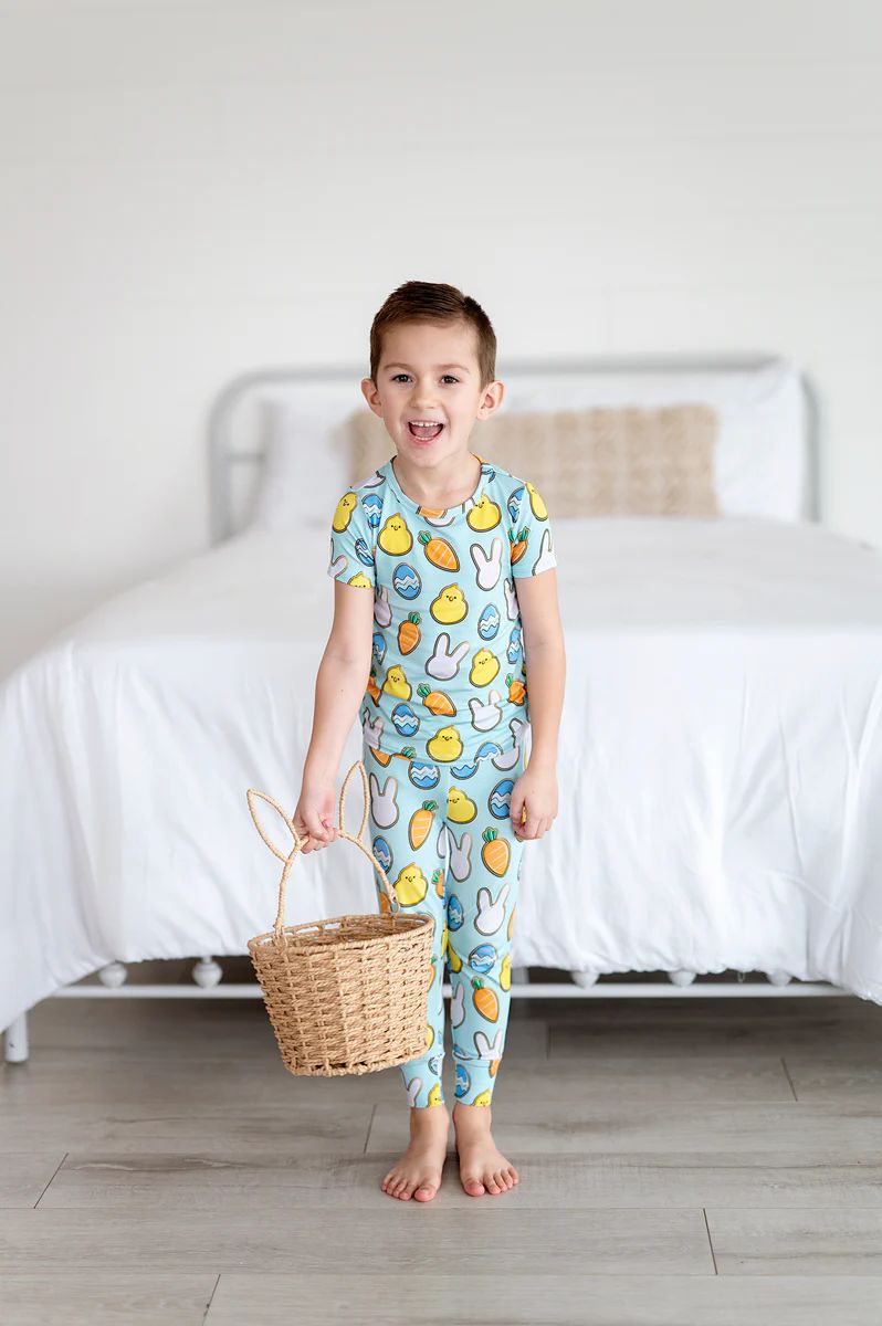 Blue Easter Two-Piece Set | Little Pajama Co.