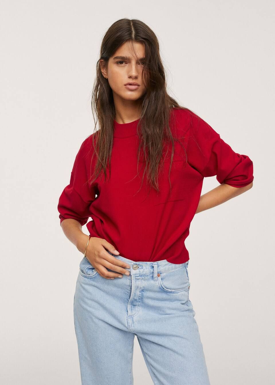 Knit pocket sweater | MANGO (US)