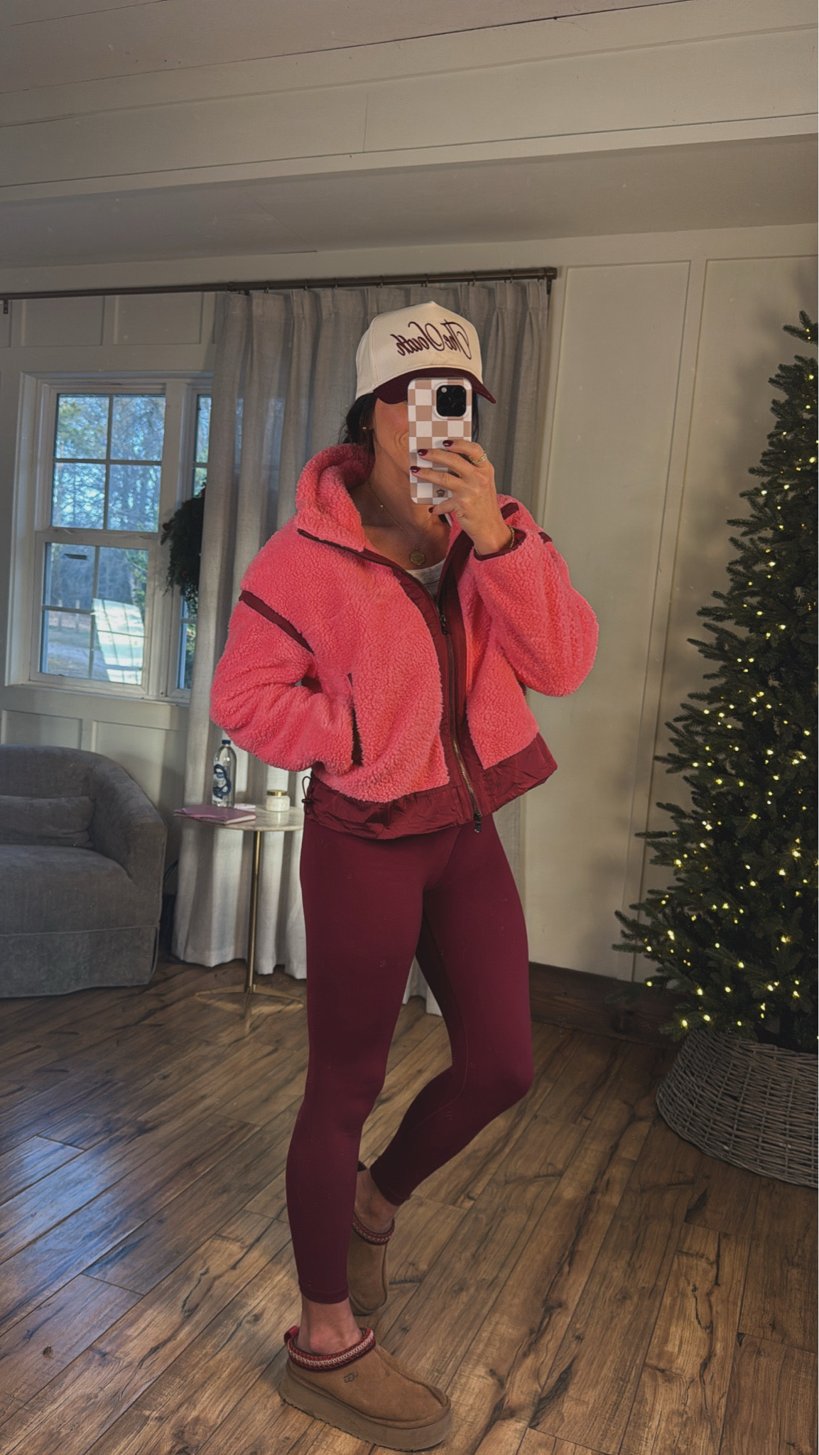 Y’all this jacket is TOO GOOD not to share! I love the pop of pink & the burgundy detail made this one an instant fav. I’ll be grabbing this one all season long! 💖 VintagePickin Amazon must haves winter fashion pink jacket Amazon jackets school drop off outfits mom style elevated basics AprilWilks 

#LTKgrwm #LTKSeasonal #LTKPetite