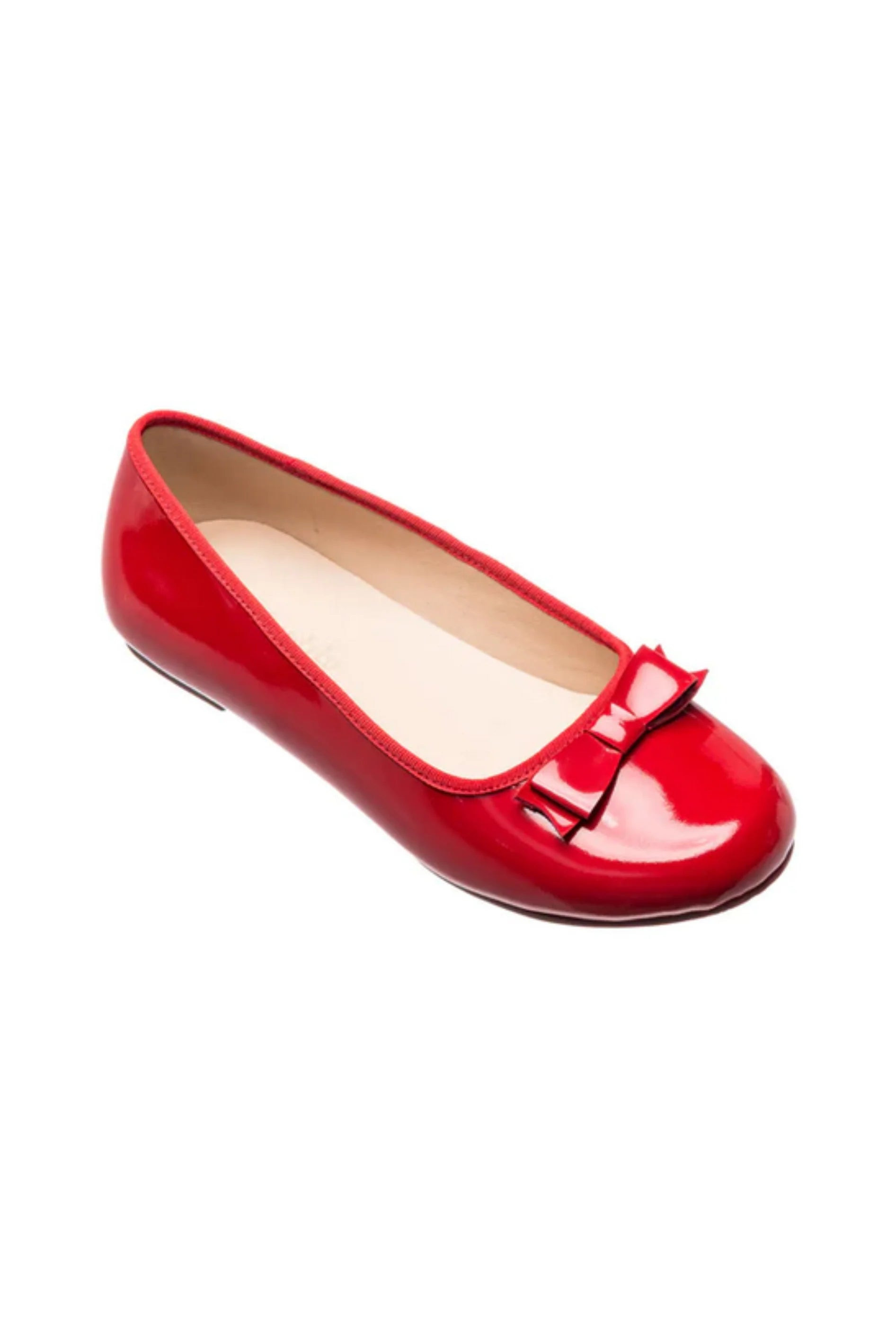Elephantito Camille Flat - Richmond Red Patent | The Beaufort Bonnet Company