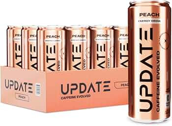Drink Update Energy Drink with Paraxanthine - Jitter Free, Crash Free, No Overstimulation, No Wit... | Amazon (US)