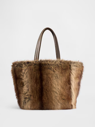 Faux Fur Tote Bag | Gap (US)