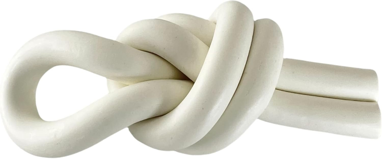 Rool Clay Knot, Coffee Table Decor, Neutral Home Decor Shelf Decor, Modern Farmhouse Living Room ... | Amazon (US)
