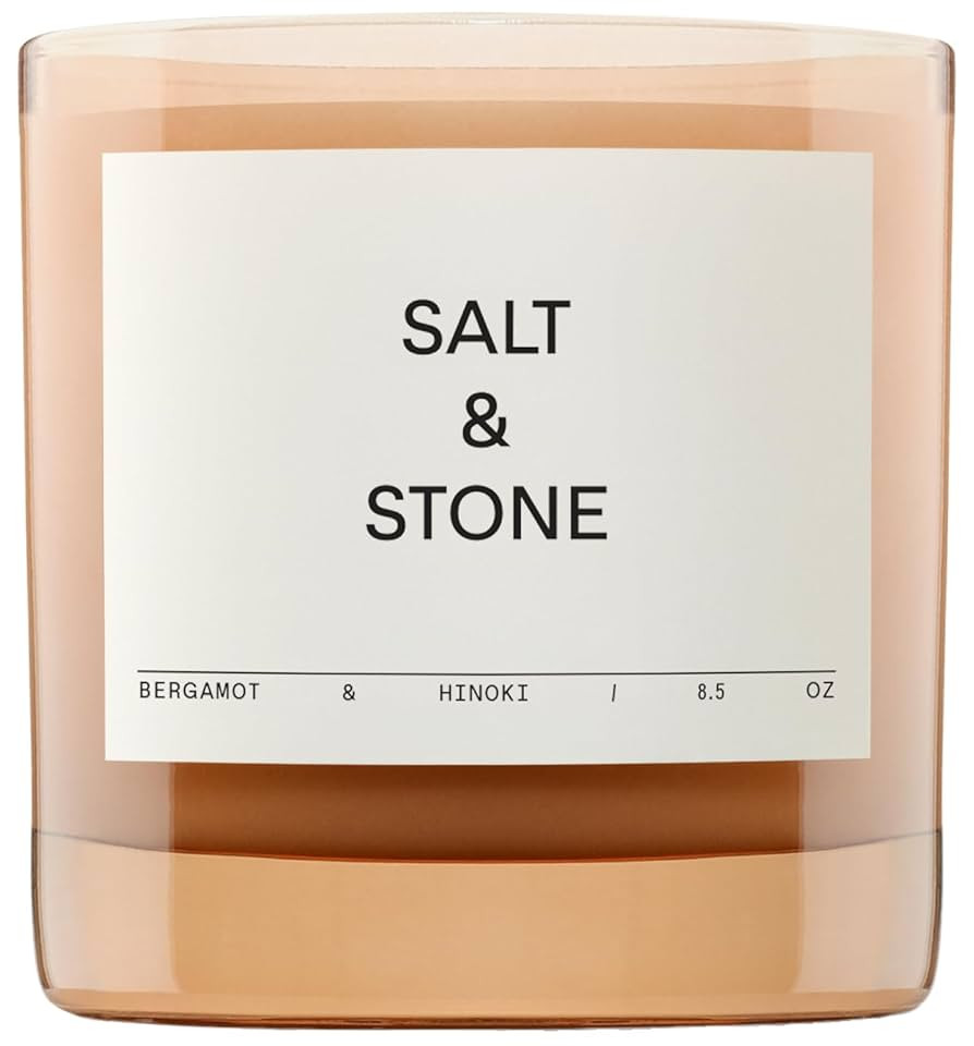 SALT & STONE Scented Candle for Women & Men | Hand-Poured, Aromatic & Fragrant | Coconut & Soy Bl... | Amazon (US)