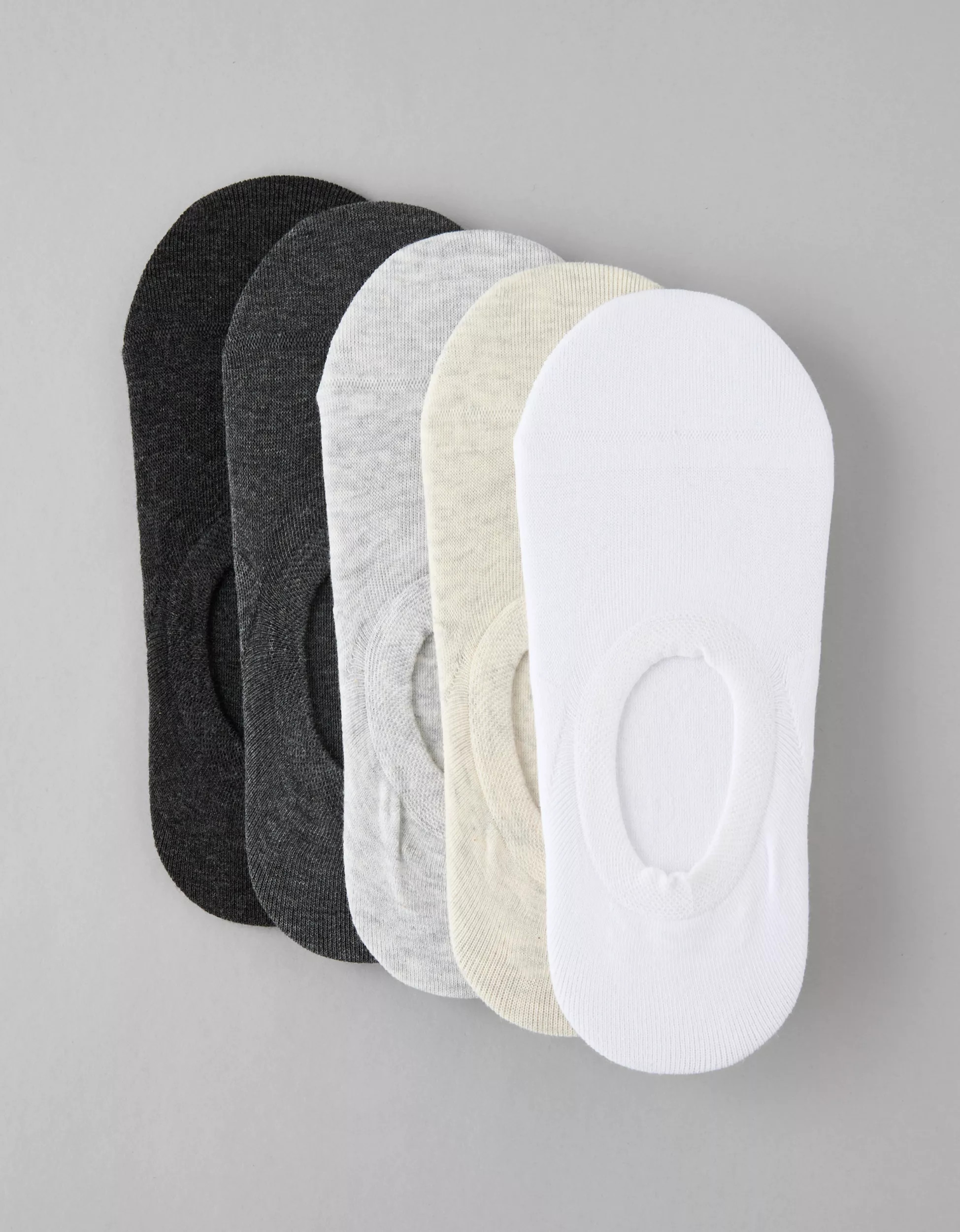 AE No-Show Socks 5-Pack | American Eagle Outfitters (US & CA)