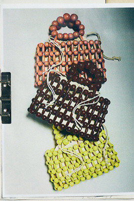 Wood Bead Top-Handle Mini Satchel | Anthropologie (US)