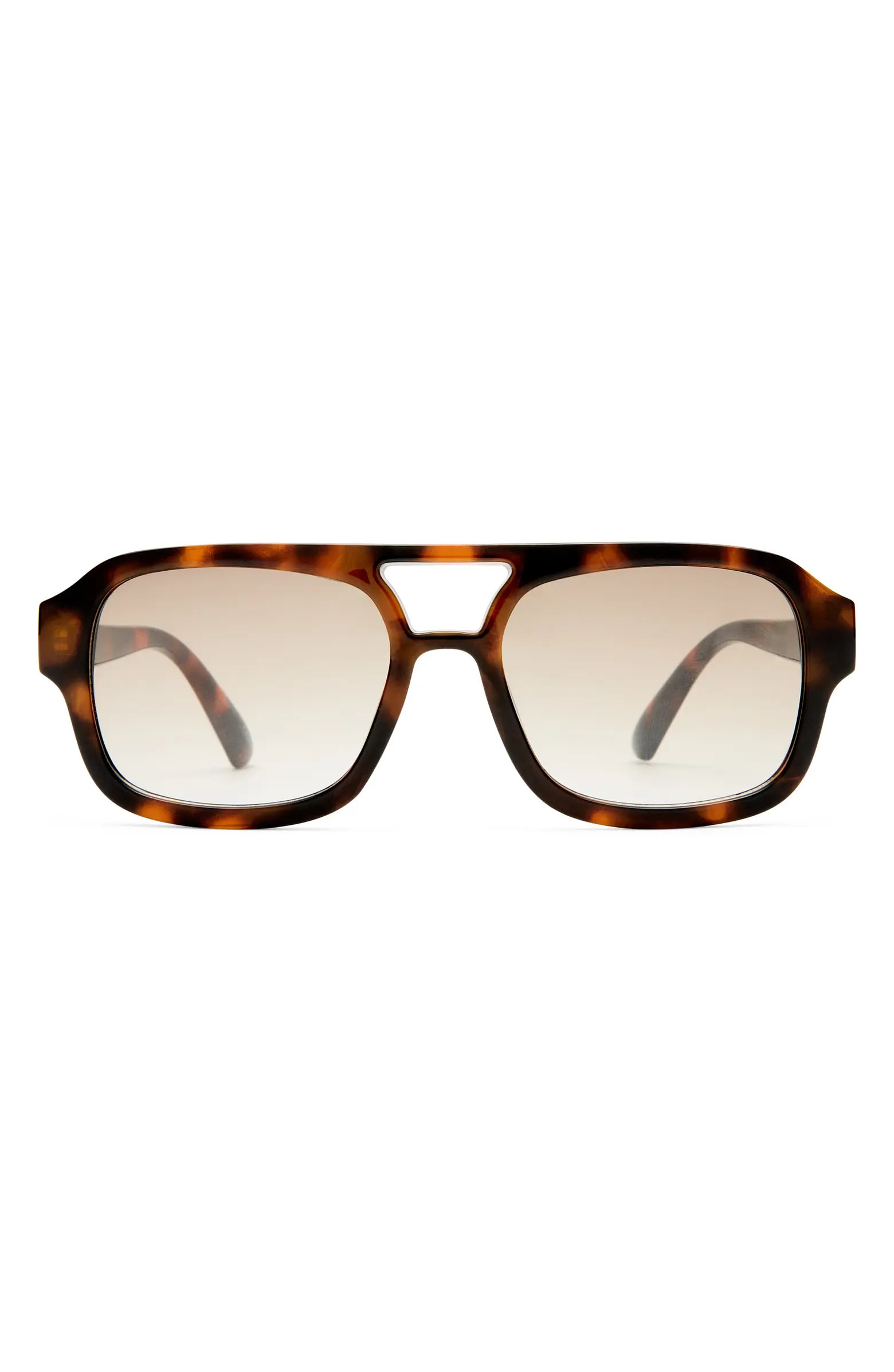 Aquarius 55mm Gradient Aviator Sunglasses | Nordstrom