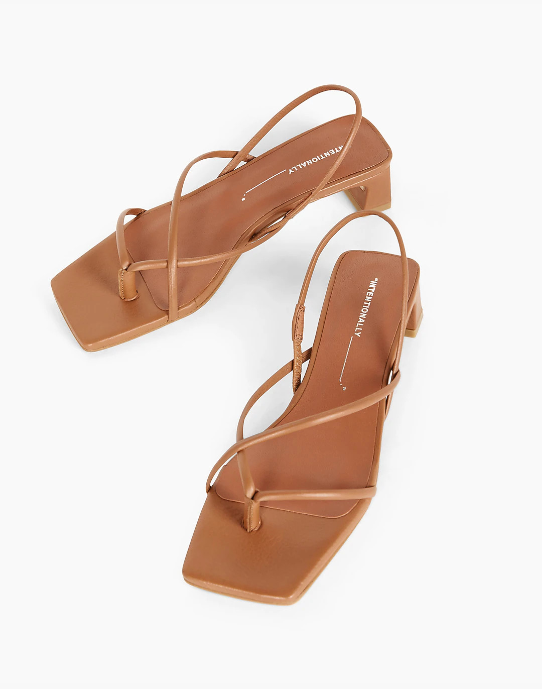 Intentionally Blank Leather Freya Sandals | Madewell