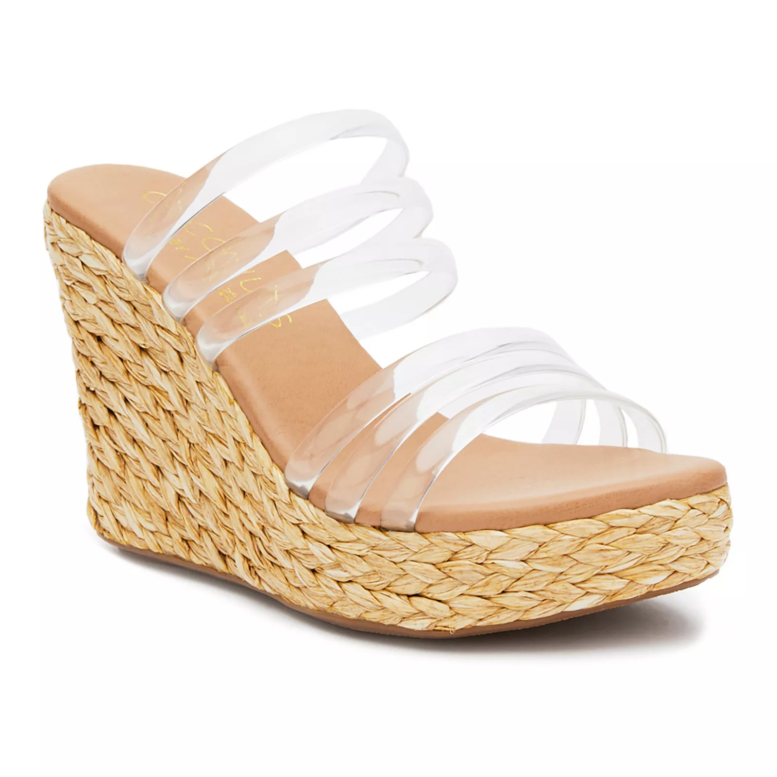 Coconuts by Matisse Fancy Women's Wedge Sandals, Size: 9, Orange | Kohl's