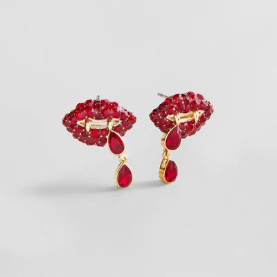 Bite Back Vampire Earrings | BaubleBar