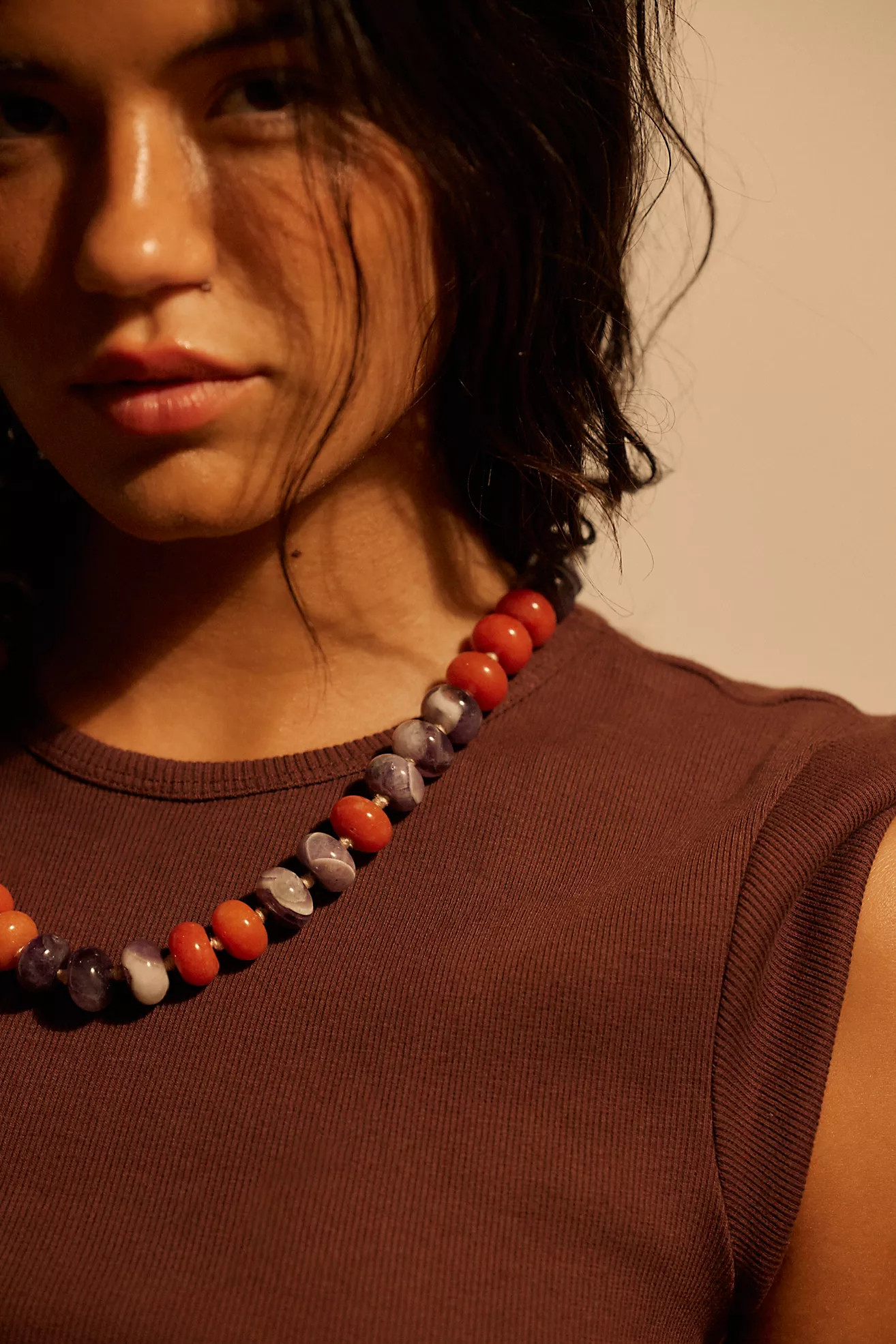 Sabina Semiprecious Stone Choker | Free People (Global - UK&FR Excluded)