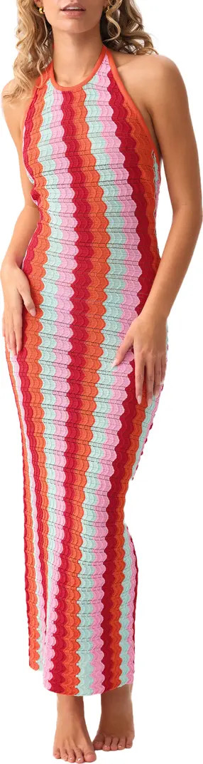 Aurelia Halter Maxi Cover-Up Dress | Nordstrom