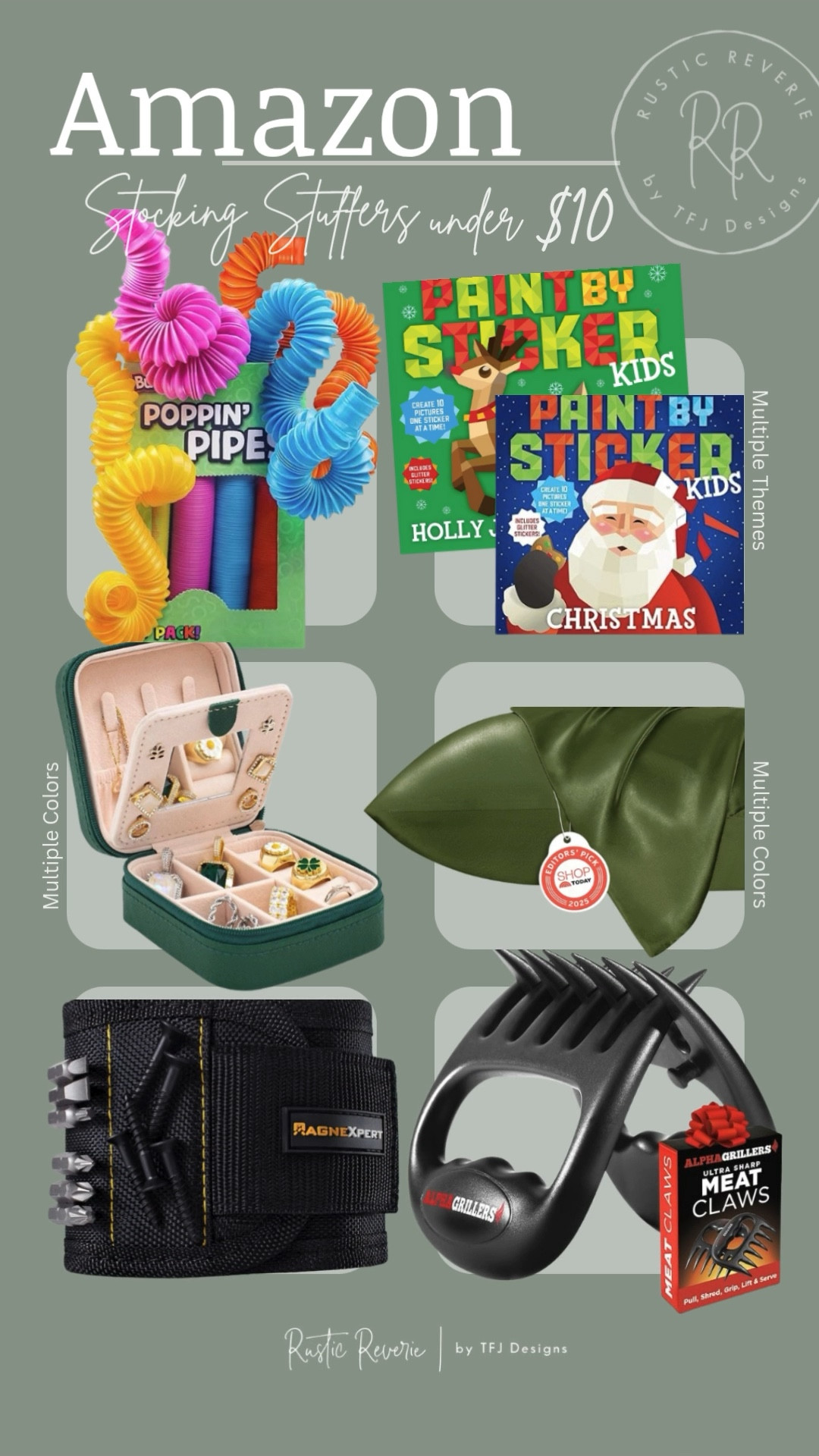 I’ve rounded up some stocking stuffers for kids, tweens, teens, women and men … all UNDER $10! Everything linked is available on Amazon with Prime shipping. 😅 last minute gifts black friday cyber monday sale fidget toy satin pillowcase tool magnet bbq tools grilling cook amazon creator favorites gift guide white elephant gift exchange kinetic sand playdough jewelry box screen free pretend play montessori 

#LTKSaleAlert #LTKKids #LTKGiftGuide