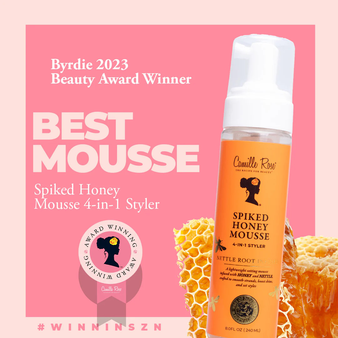 Spiked Honey Mousse 4-in-1 Styler | Camille Rose Naturals