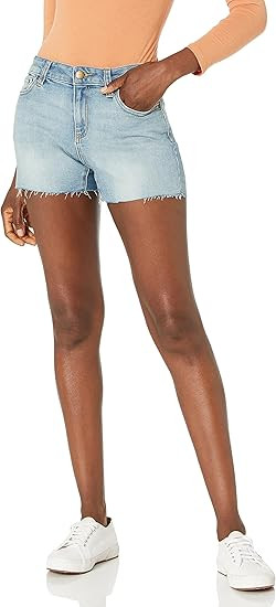 Daily Ritual Women's Standard Denim Cutoff Short-Both Bases | Amazon (US)
