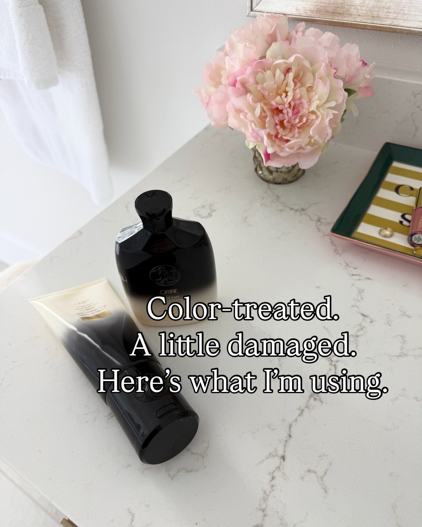 Color-treated. A little dry. A little damaged.

This is the routine I’m using right now — and it’s made such a difference.

A shampoo that cleans without stripping. A conditioner that actually restores instead of just coating. Texture that moves. Dry shampoo that extends wash day (without buildup). And a finishing spray that gives volume — not helmet hair.

At this stage, healthy hair matters more than overly styled hair.

Less damage. More intention. More softness.

If you want the full routine, comment HAIR and I’ll send everything over 🤍✨

What’s one hair struggle you’re working on right now?

#HairCareRoutine
#HealthyHairJourney
#ColorTreatedHair

#LTKSaleAlert #LTKFindsUnder50 #LTKBeauty #LTKShoeCrush #LTKMidsize #LTKPetite #LTKPlusSize #LTKFindsUnder100 #LTKStyleTip #LTKTravel #LTKOver40 #LTKSeasonal #LTKWorkwear