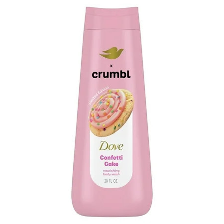 Dove Crumbl Moisturizing Liquid Body Wash Confetti Cake 20 oz | Walmart (US)