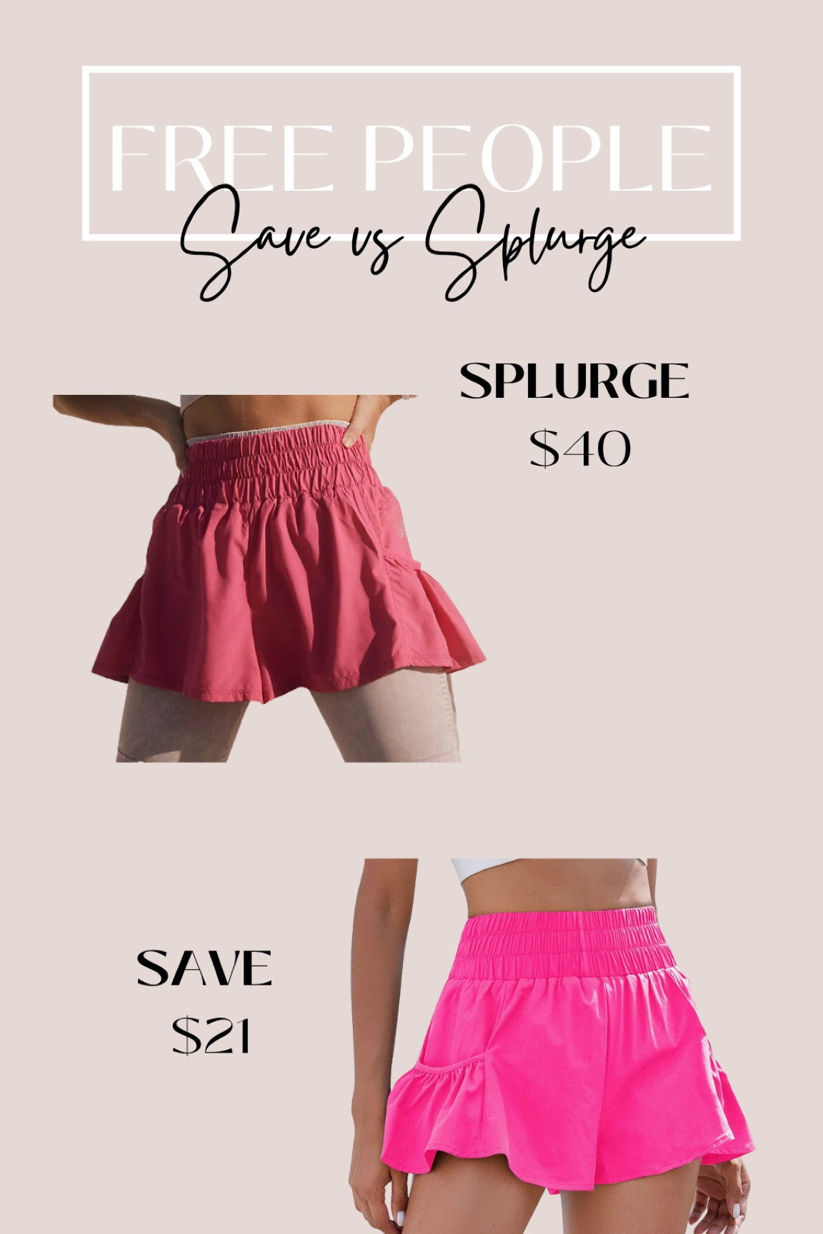 Save vs splurge free people! 

#LTKGiftGuide #LTKsalealert