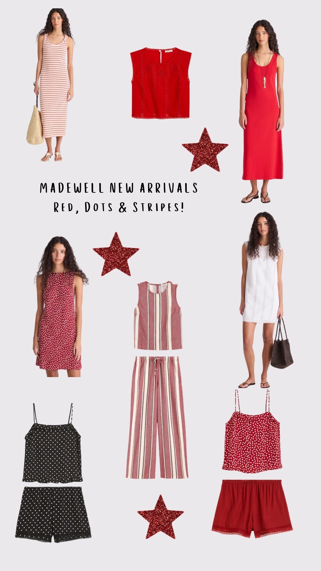 fun new releases @Madewell ! I’m loving the polka dots, and the long red cotton dress is a must for summer! 


#whatsnew #newarrivals #madewell

#LTKootd #LTKSeasonal