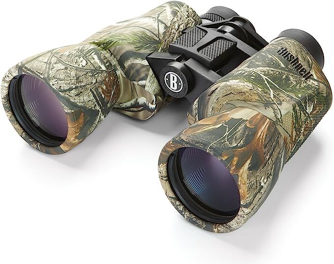 Bushnell PowerView 10 x 50mm Porro Prism Instafocus Binoculars, Realtree AP | Amazon (US)