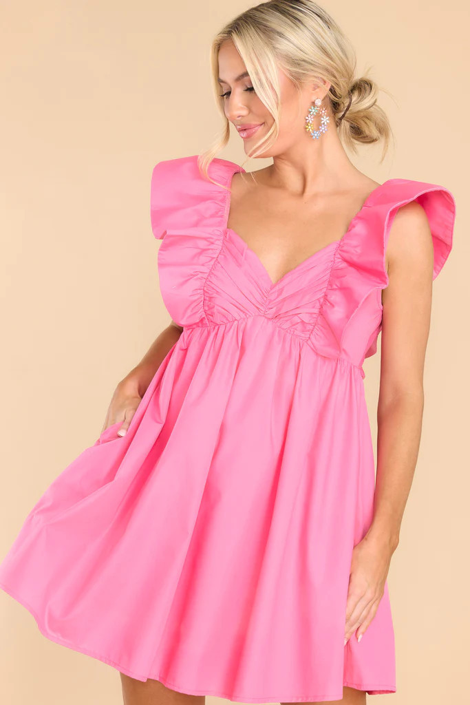 Stolen My Heart Pink Dress | Red Dress 