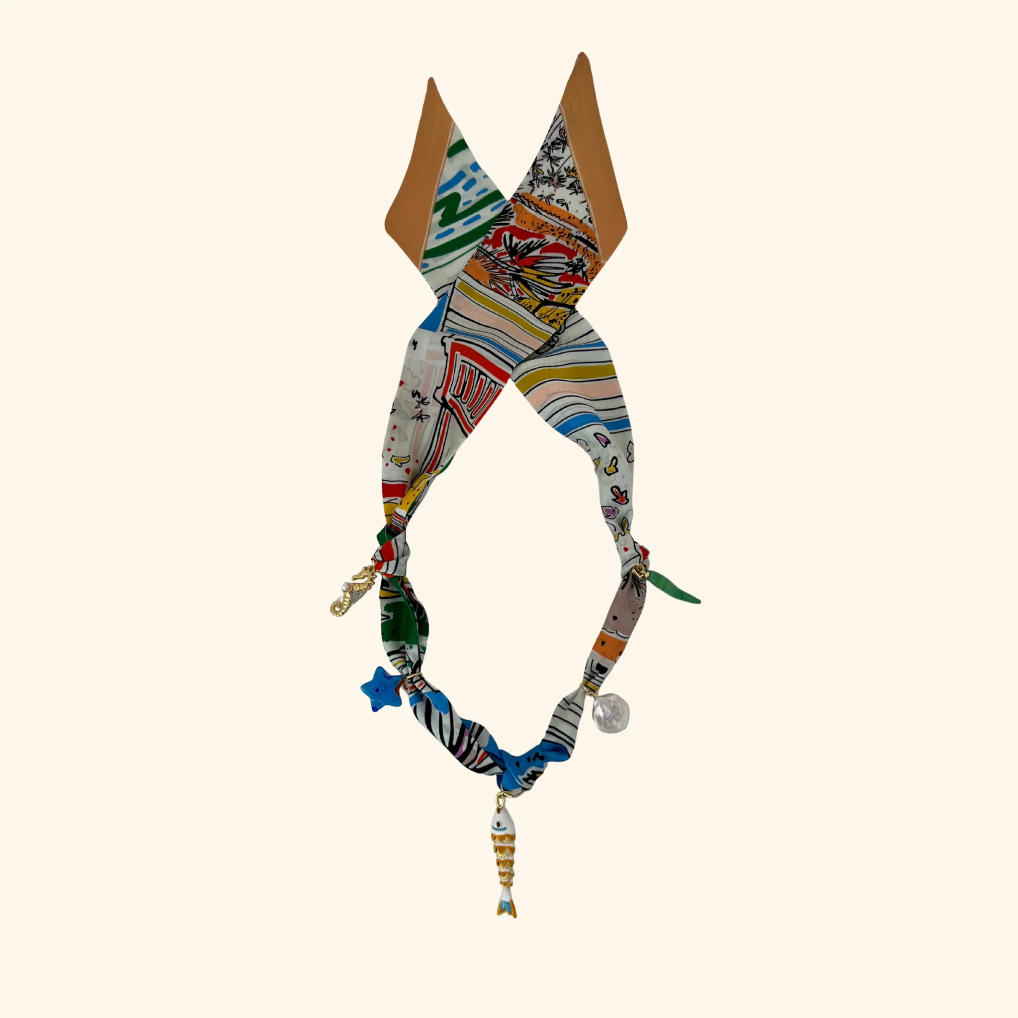 Sunset Reef Scarf Necklace | MCHARMS