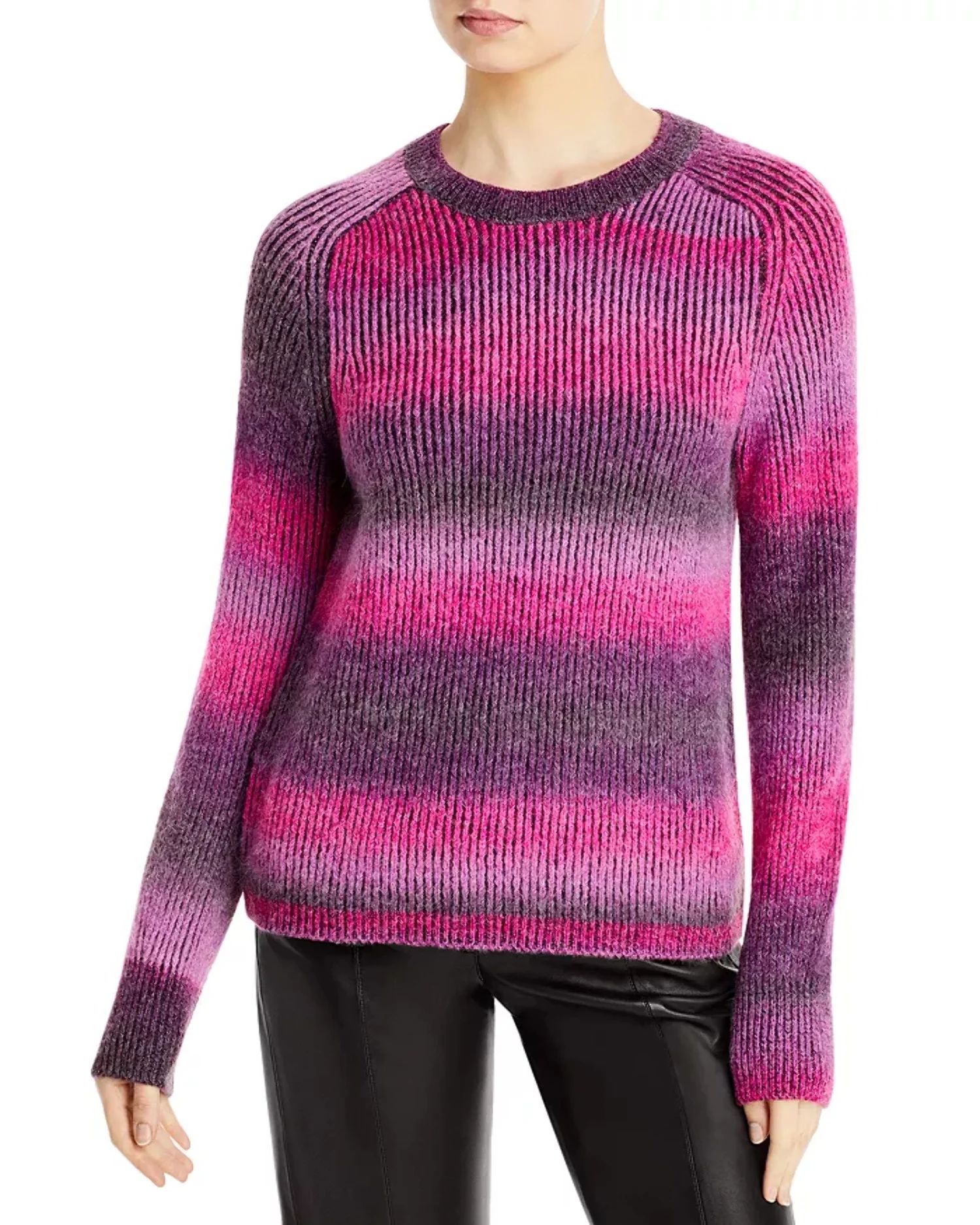 KARL LAGERFELD PARIS Ombré Crewneck Sweater | Walmart (US)