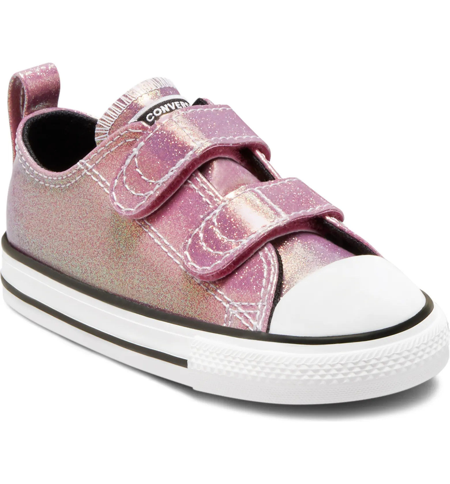 Chuck Taylor® All Star® 2V Glitter Sneaker | Nordstrom