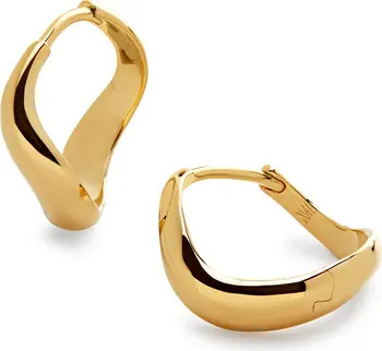 Monica Vinader Small Swirl Hoop Earrings | Nordstrom | Nordstrom
