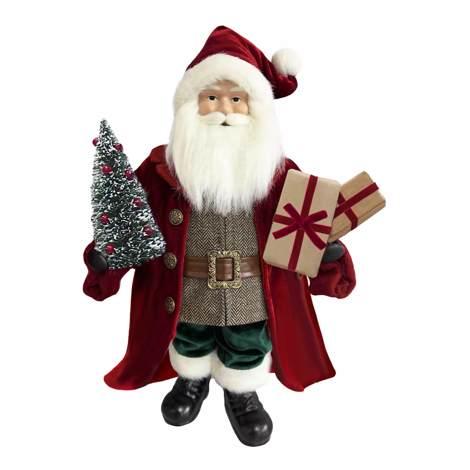 Santa Holding Gifts & Tree Christmas Decor | Kohl's