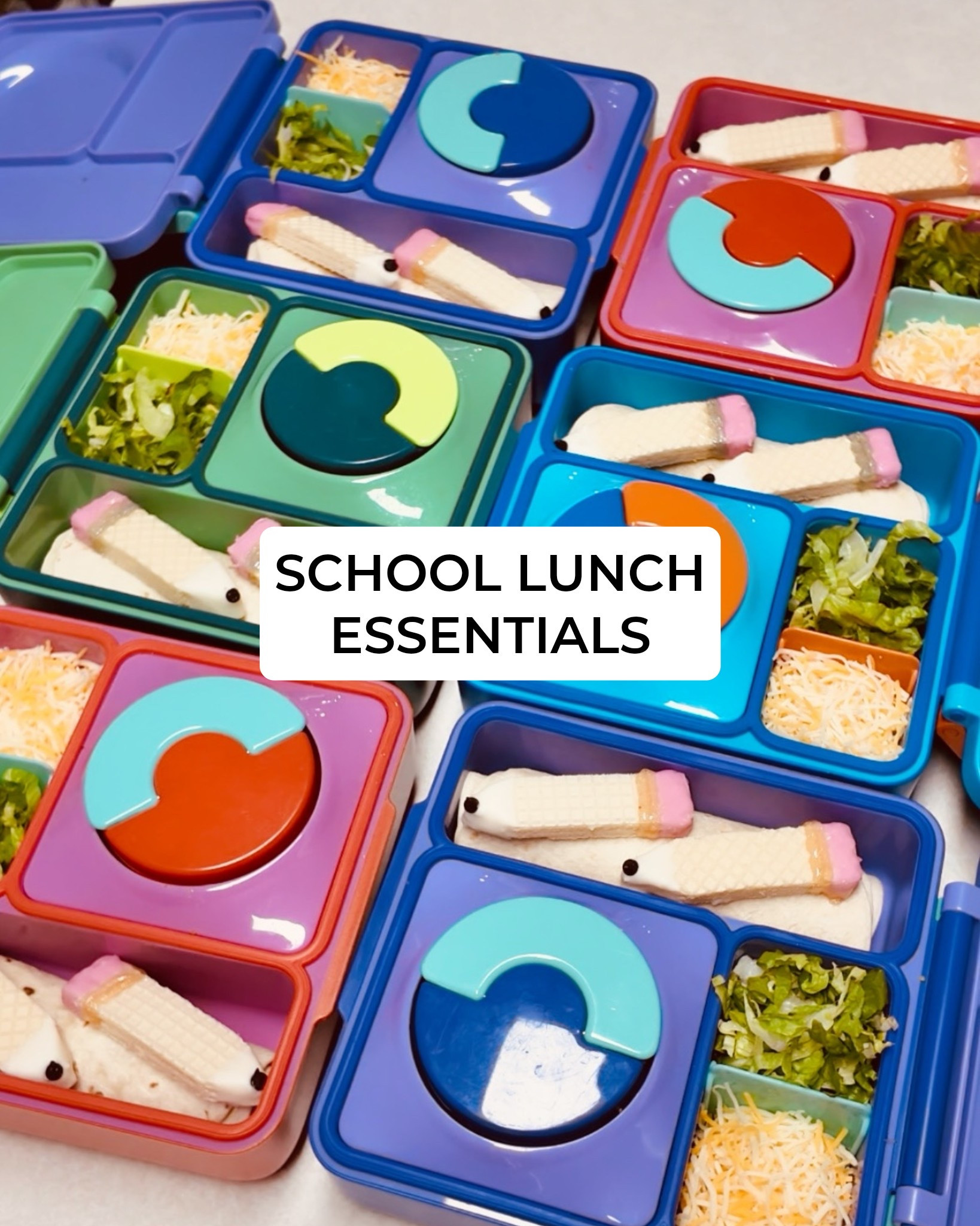 School Lunch packing doesn't have to be boring! We love making school lunches a fun experience! 

#LTKKids #LTKFamily