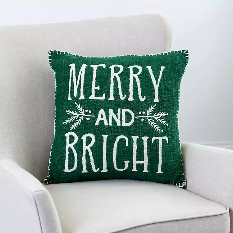 Merry and Bright Pillow | Kirkland's Home