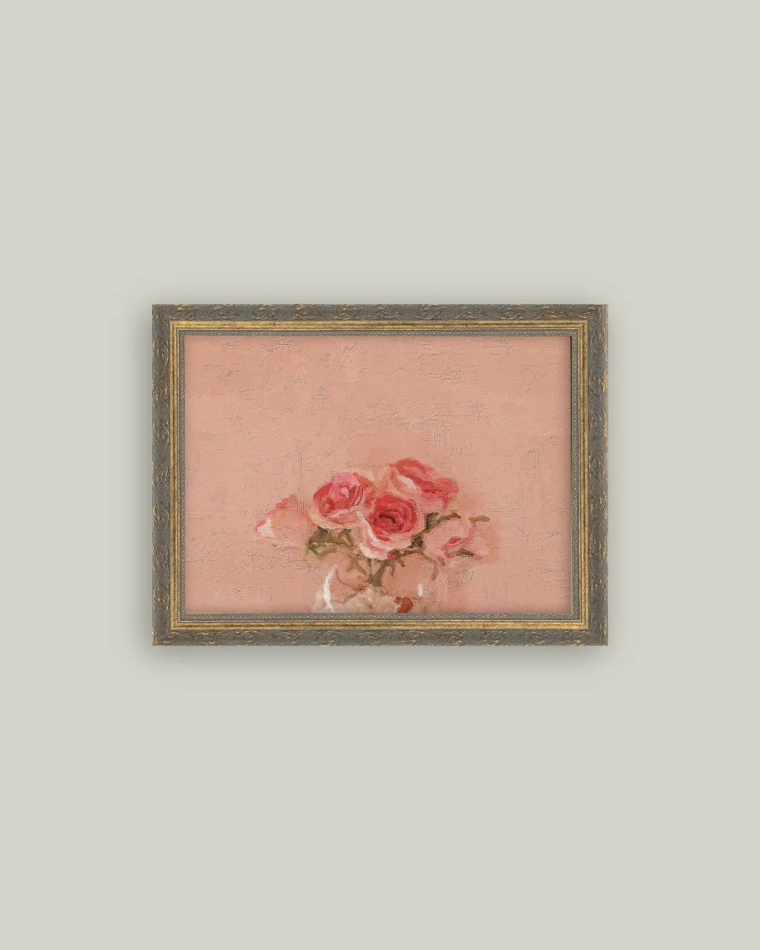 Pink Roses Canvas Art – Valentine Wall Decor | Petal Lane