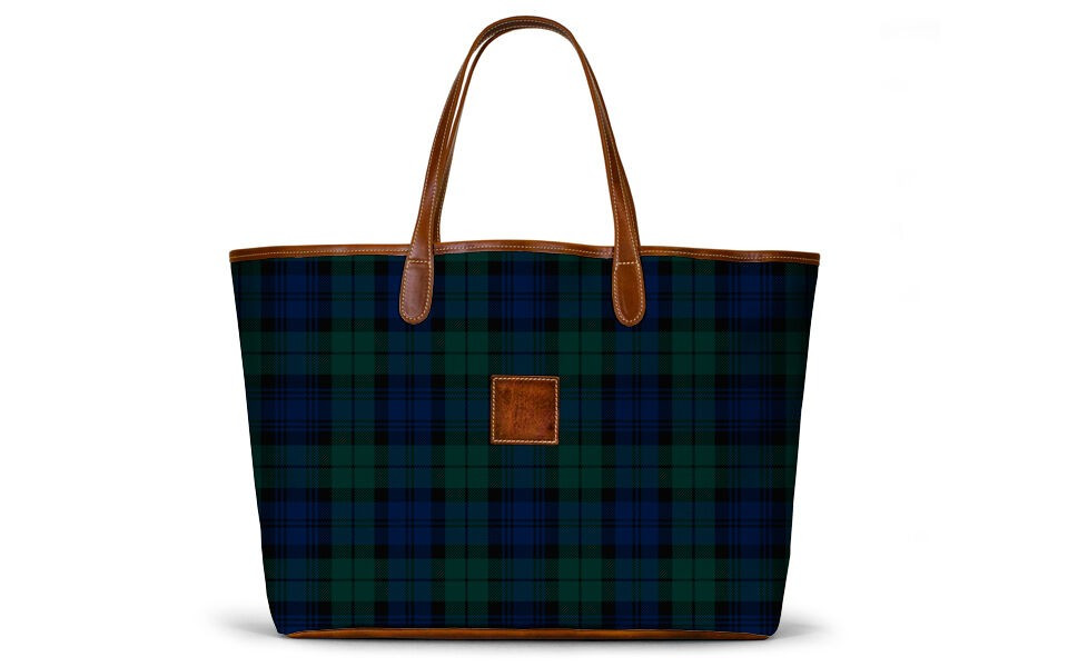 St. Anne Tote - Leather Patch | Barrington Gifts