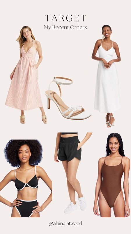Just ordered these items for our beach trip coming up!
target, fashion, swim, white heels, white dress, women’s swimwear, swimsuit, athletic shorts, black shorts, midi dress, summer dress, summer wear, vacation, beach trip outfits, style

#LTKSwim #LTKStyleTip #LTKShoeCrush