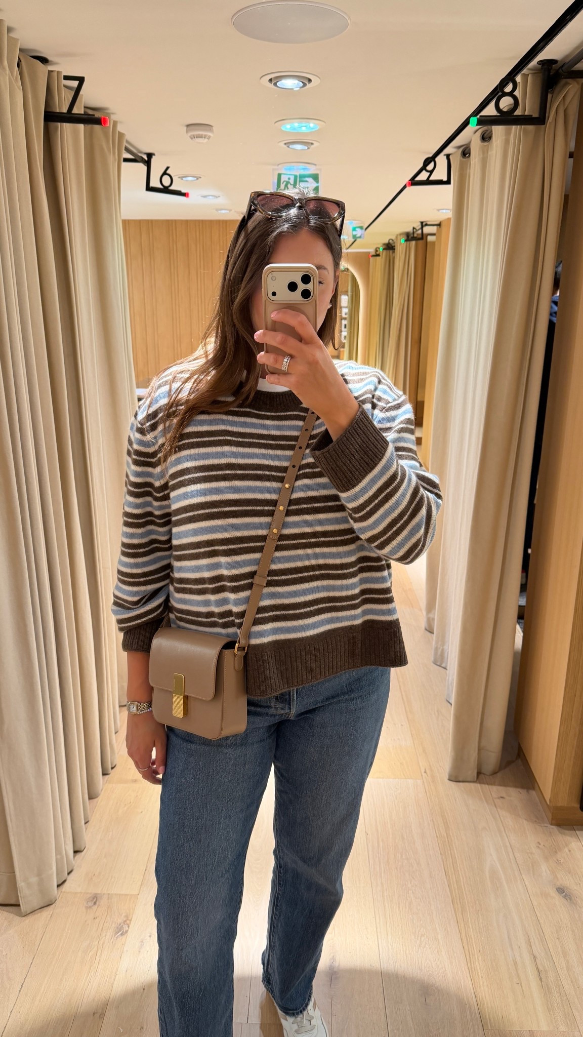 striped sweater + denim

striped sweater outfit, everyday outfit, casual chic, denim look, fall outfit, neutral style, effortless style

#LTKTall #LTKWorkwear #LTKootd