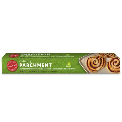 PaperChef Culinary Parchment Multipurpose Non-Stick Paper, 41 sq ft | Amazon (US)
