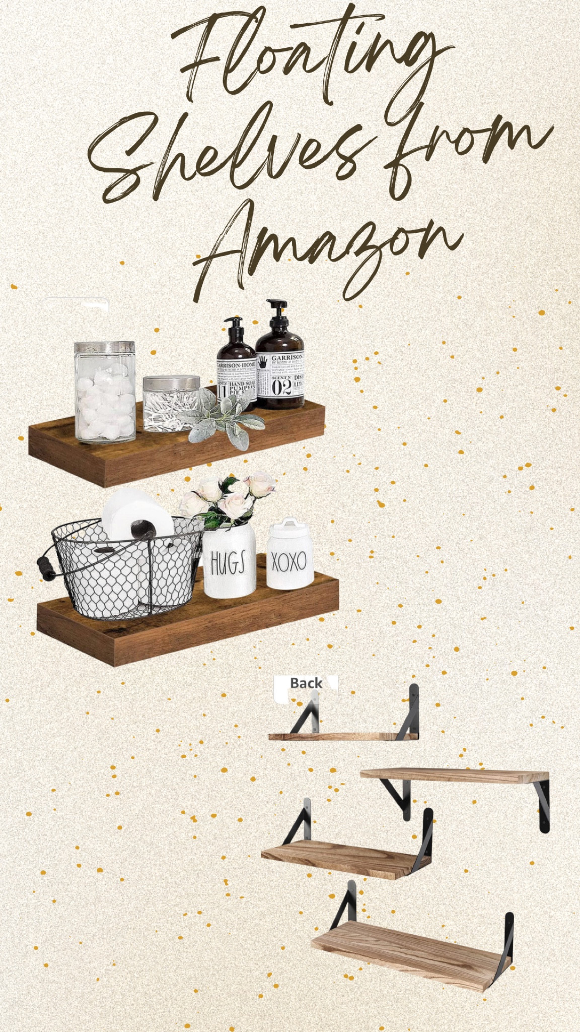 More floating shelf options! 

#LTKhome #LTKFind #LTKunder50