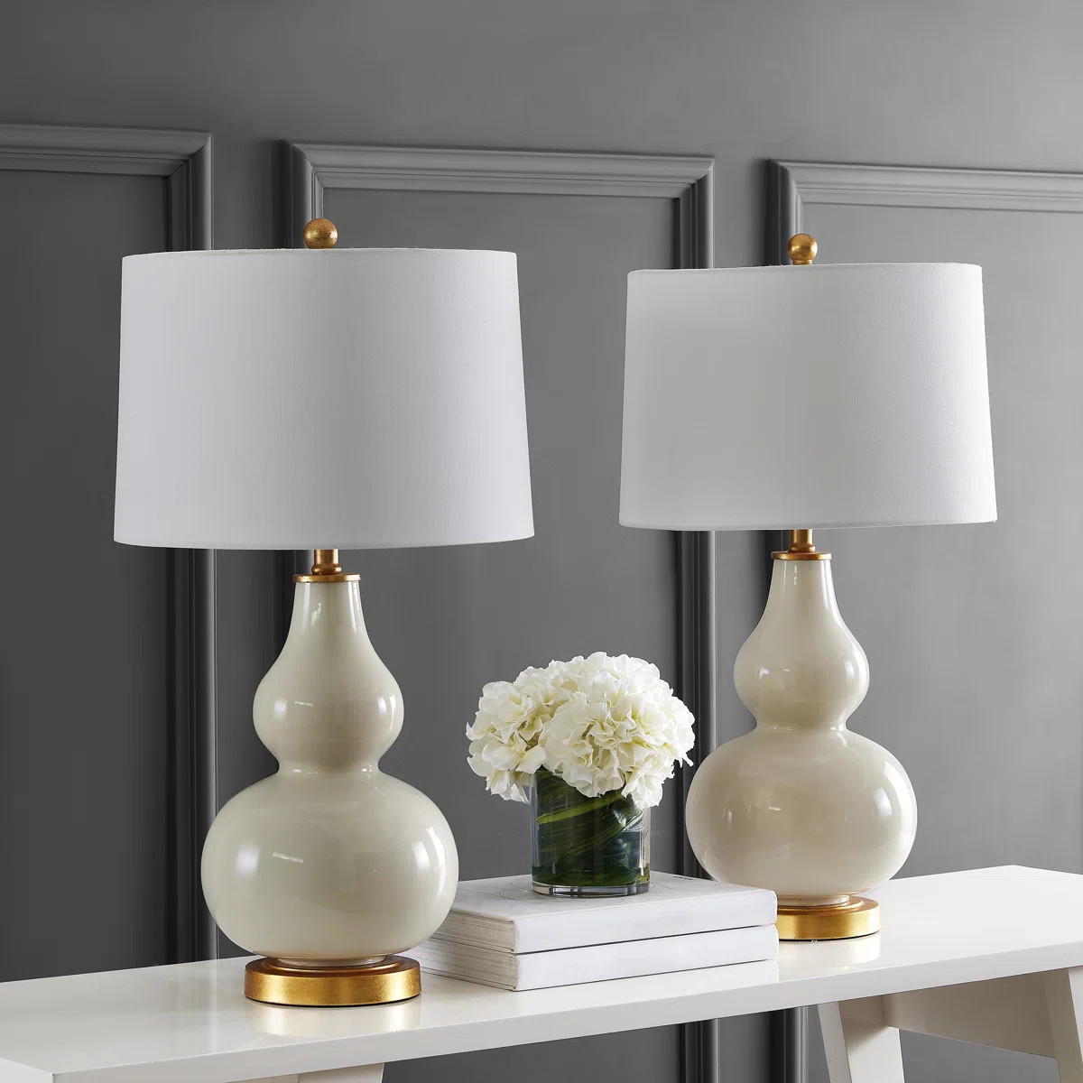 House of Hampton® Set of 2 Tamara Table Lamps & Reviews | Wayfair | Wayfair North America
