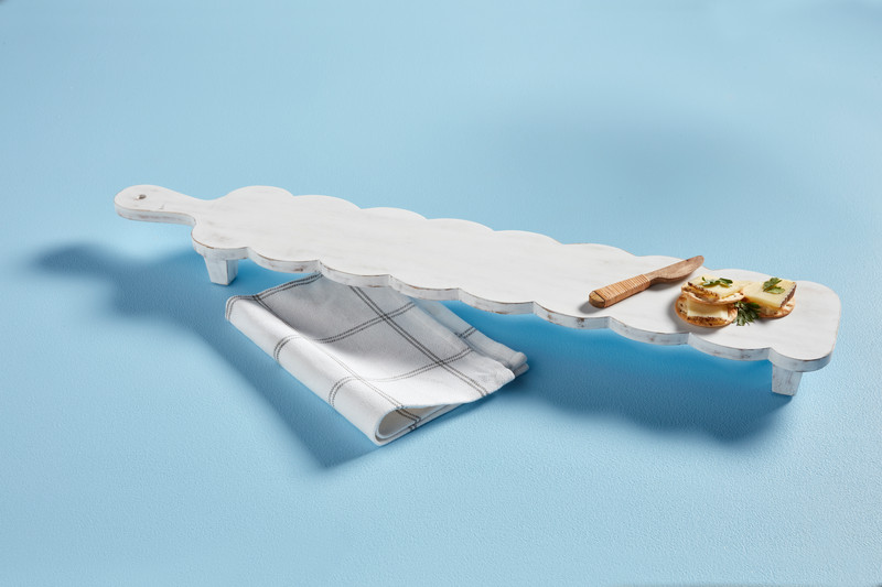 Scalloped Long Board Set | Mud Pie