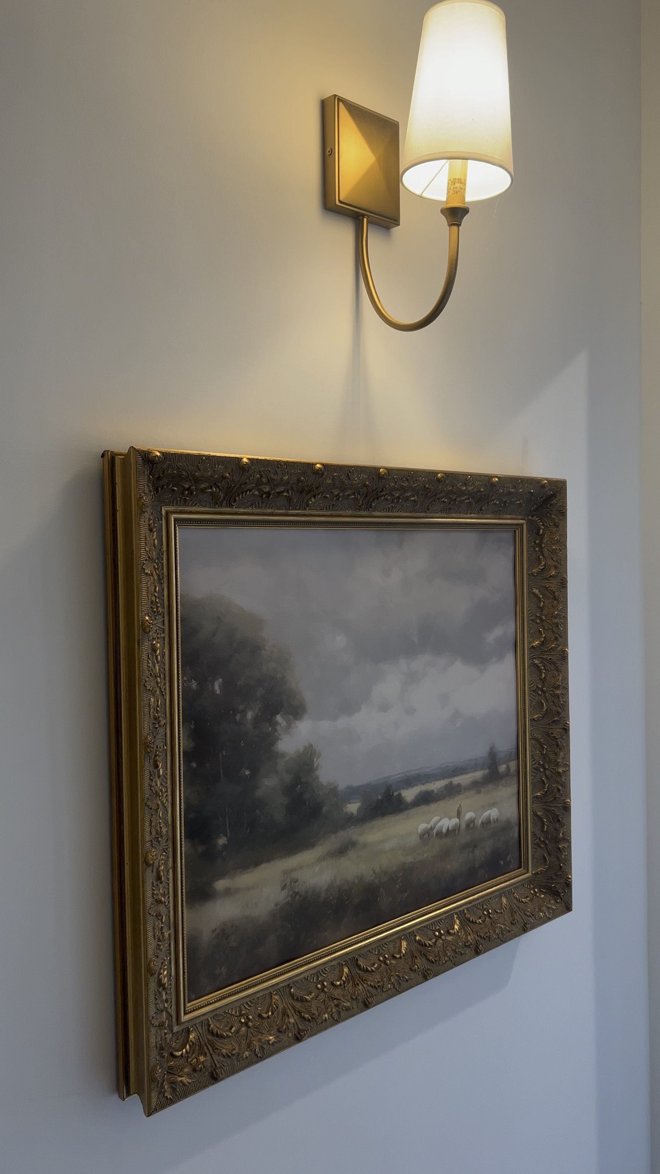 Wanted an art piece in our house that points back to Jesus and found this amazing one on etsy 🤍🫶🏼 this represents Jesus leaving the 99 & also the Lord is my Shepherd. I already had the frame so I got the 20x24 ultra matte  #modernchristianart #christianartwork

#LTKfindsunder100 #LTKstyletip #LTKhome