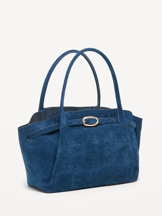 Large Belted Tote Bag | Old Navy (US)