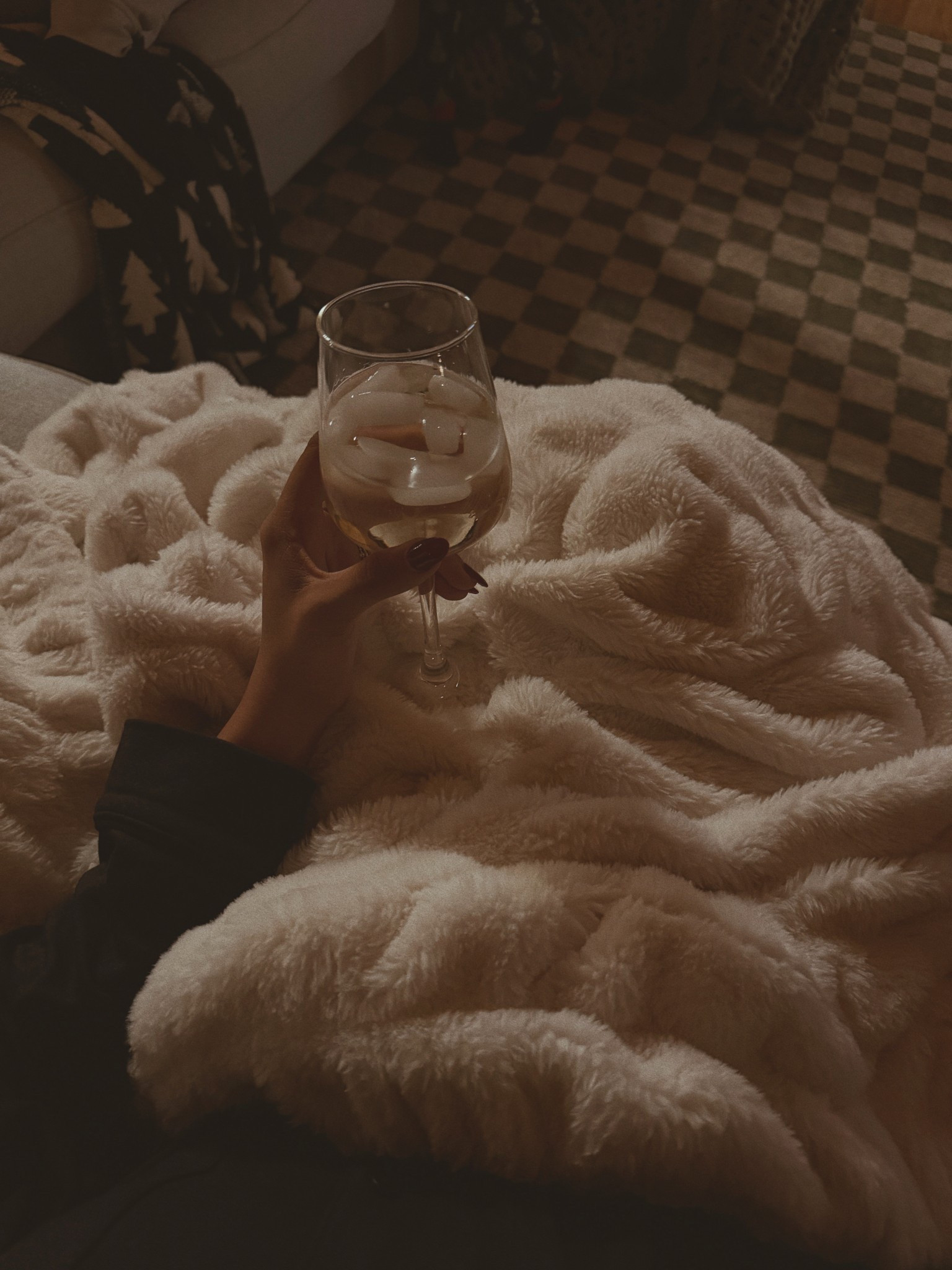 cozy at the Airbnb under my Lola blanket🤍

#LTKHome #LTKHoliday #LTKGiftGuide