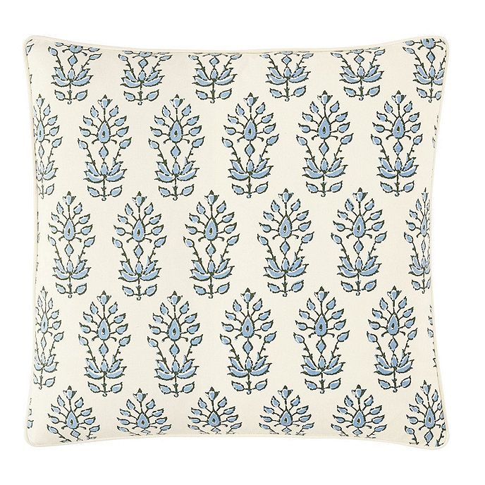 Annie Block Print Pillow | Ballard Designs, Inc.