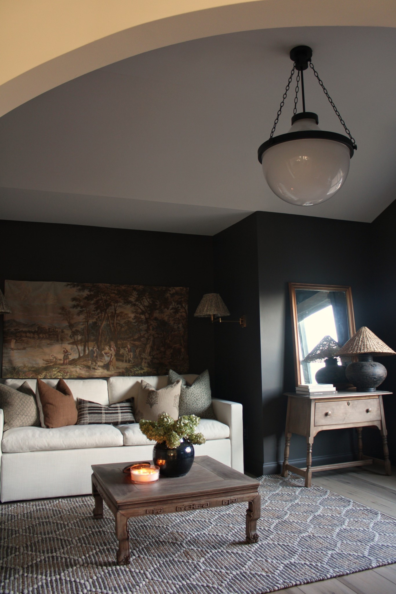 Office/sitting room, large pendant, lighting ideas 

#LTKHome